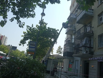 Bakıxanov küçəsi 26 ünvanında aparılan abadlıq işləri başa çatmaq üzrədir.