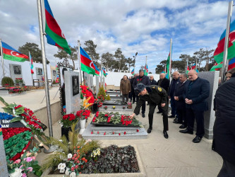 Şəhid Kazımov Vüsal Vüqar oğlunun şəhadət günündə əziz xatirəsi yad edildi.