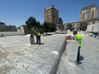 Nəsimi rayonu ərazisində mənzillərin tüstü-bacalarının profilaktik təmizlənməsi istiqamətində işlər mütəmadi olaraq davam etdirilir