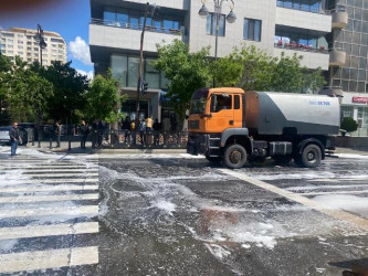 Nəsimi rayonunda dezinfeksiya işləri aparıldı