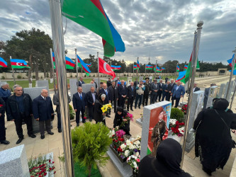 Vətən Müharibəsi Şəhidi Əliyev İmran Əli oğlunun əziz xatirəsi yad edildi.