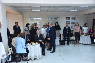 Nəsimi rayonunda Ümummilli lider Heydər Əliyev ili ilə əlaqədar “Mən dünyada müəllimdən yüksək ad tanımıram” mövzusunda tədbir keçirildi.