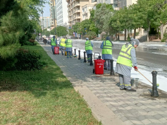Nəsimi rayonunda növbəti iməcilik keçirilib