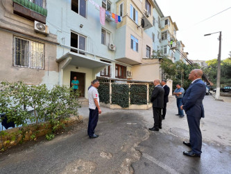 Mir Cəlal 42 ünvanında abadlıq-quruculuq işləri davam edir.