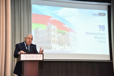 Nəsimi rayonunda 18 Oktyabr – Müstəqilliyin Bərpası Gününə həsr olunmuş tədbir keçirilib