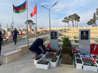 Vətən Müharibəsi Şəhidlərinin əziz xatirəsini ehtiramla yad olundu.