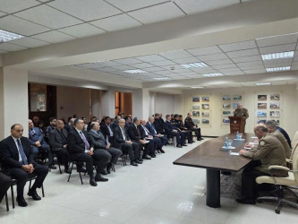 Nəsimi rayonunda kütləvi qırğın silahlarından mühafizə və təhlükəsizlik mövzusunda maarifləndirici tədbir keçirilib
