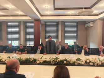 Nəsimi rayon İcra Hakimiyyətində dini vəziyyətlə bağlı müşavirə keçirilib