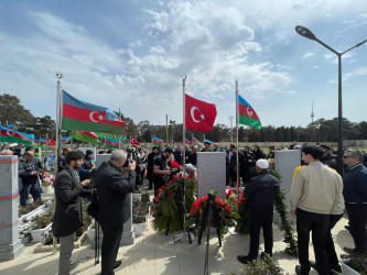 Vətən müharibəsi Şəhidi Zeynallı Rəşad Qiyas oğlunun doğum günündə xatirəsi yad olundu.