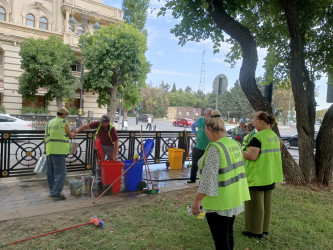 Rayon ərazisində növbəti iməcilik keçirilib, sanitar təmizlik işləri aparılıb.