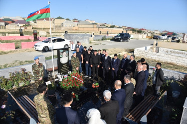 27 sentyabr Anım günündə  Nəsimi rayon  Şəhidləri ziyarət olundu.