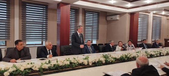 Nəsimi rayonunda “Yaşıl dünya naminə həmrəylik ili” çərçivəsində elektrik enerjisindən qənaətlə istifadəyə dair  yığıncaq keçirildi