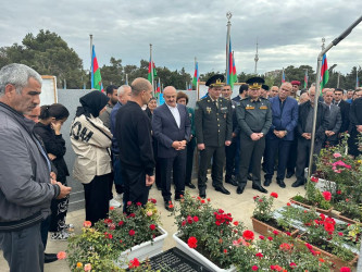 Şəhid Mikayılov Cəbrayıl Valeh oğlunun şəhadət günü xatirəsi anıldı.