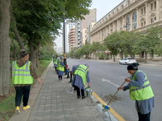 Nəsimi rayonunda növbəti iməcilik keçirildi.