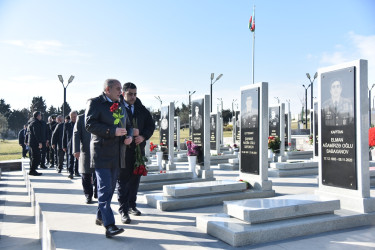 Şəhid Kazımov Vüsal Vüqar oğlunun əziz xatirəsi yad edilib