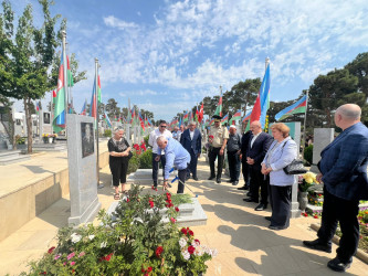 Vətən müharibəsi Şəhidi Abdullayev İbrahim Habil oğlunun doğum günündə əziz xatirəsi yad olundu.