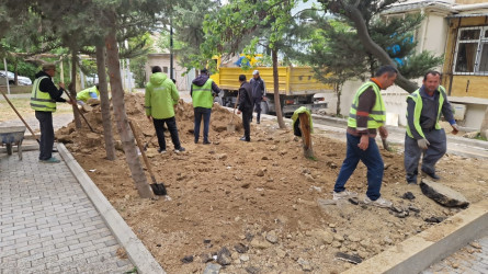 Cavadxan 28,32 saylı ünvanlarda abadlıq-quruculuq işləri davam edir.