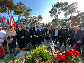 Şəhid Cəfərov Ruslan Gündüz oğlunun şəhadət günü xatirəsi anıldı.