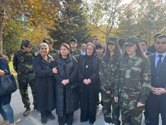 Nəsimi rayonunda Zəfər günü ilə əlaqədar “Əsgərə məktub” lahiyəsi keçirilib.