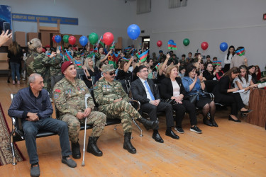 Nəsimi rayonunda 9 noyabr "Dövlət Bayrağı Günü"nə həsr edilmiş tədbir keçirilib.