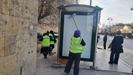 Nəsimi rayonunda növbəti iməcilik keçirilib