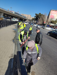 Nəsimi rayonunda növbəti iməcilik keçirildi.