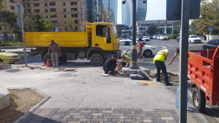 Rayon ərazisində abadlıq işləri davam etdirilir