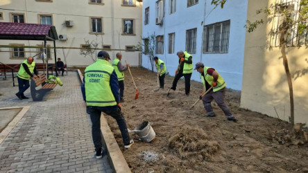 Cavadxan 32, 36 saylı ünvanlarında abadlıq-quruculuq işləri davam edir.