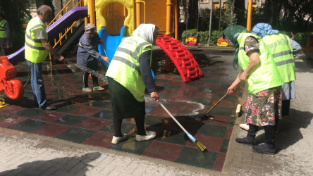 Nəsimi rayonunda növbəti iməcilik keçirilib