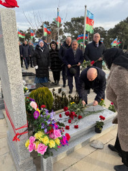 Vətən Müharibəsi Şəhidi Məmmədov Azad Tahir oğlunun doğum günündə əziz xatirəsi yad edildi.