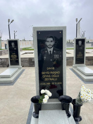 Vətən Müharibəsi Şəhidi  Zeynallı Rəşad Qiyas oğlunun şəhadət günündə əziz xatirəsi yad edildi.