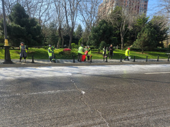 Nəsimi rayonunda növbəti iməcilik keçirilib