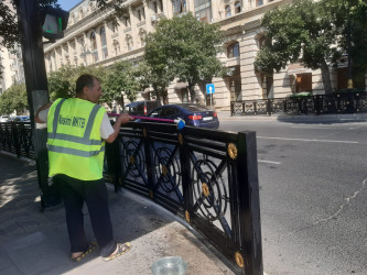 Nəsimi rayonunda növbəti sanitar təmizlik işləri aparıldı.