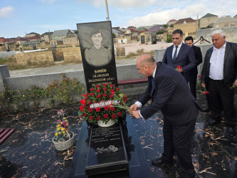 Vətən Müharibəsi Şəhidləri Rzayev Hacırza Fikrət oğlunun və Ələsgərov Ələkbər İsgəndər oğlunun əziz xatirəsi yad olundu.