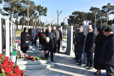 Şəhid Kazımov Vüsal Vüqar oğlunun əziz xatirəsi yad edilib
