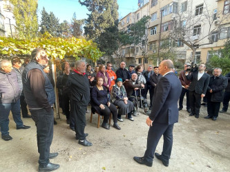 Nəsimi rayonunda  noyabr ayında səyyar qəbulların keçirilməsi  davam etdirilmişdir.