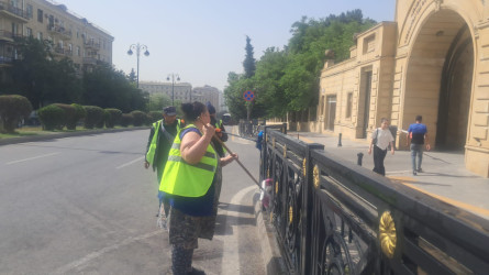 Nəsimi rayonunda növbəti iməcilik keçirilib