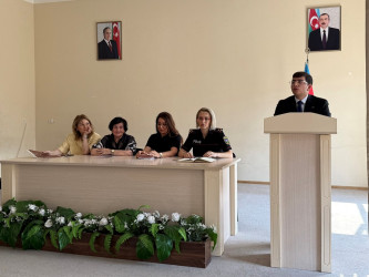 Nəsimi rayonunda Dövlət Suverenliyi Günü ilə əlaqədar "Dövlət Suverenliyinin Tarixi İnkişafı və Müasir Dövrdə Hüquqi Tədqiqi" adlı tədbir keçirilib.