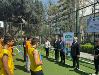 Nəsimi rayonununda Ümummilli lider Heydər Əliyevin anadan olmasının 102-ci ildönümünə həsr olunmuş  voleybol idman növü üzrə məhəllələrarası turnirin rayon mərhələsi keçirilib.