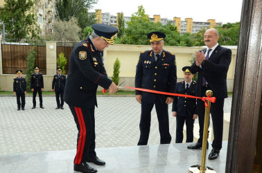 Nəsimi rayonunda Polis şöbəsinin inzibati binasının açılışı olub.