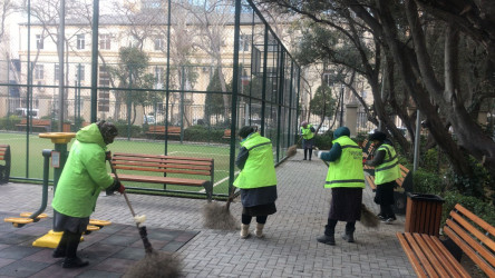 Nəsimi rayonunda növbəti iməcilik keçirilib