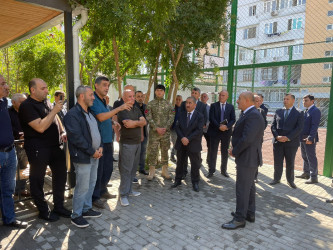 Nəsimi rayonunda sentyabr ayında səyyar qəbullarda sakinlərin müraciətləri dinlənilmişdir.