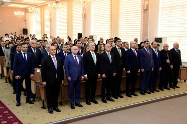 Nəsimi rayonunda “Müasir Şəhərsalma Vizyonu: Ənənə və İnnovasiyanın Harmoniyası” Rəqəmsal İdeya Müsabiqəsinin bağlanış mərasimi keçirilib