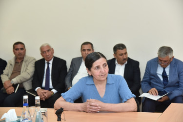 Nəsimi rayon İcra Hakimiyyətinin başçısı növbəti səyyar qəbul keçirib
