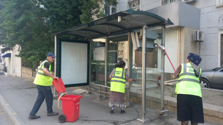 Nəsimi rayonunda növbəti iməcilik keçirilib