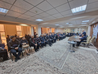 Nəsimi Rayon İcra Hakimiyyətində Korrupsiyaya qarşı mübarizə mövzusunda növbəti tədbir keçirilmişdir.