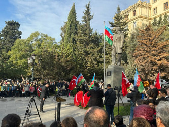 Mustafa Kamal Atatürkün anım günü qeyd olundu.