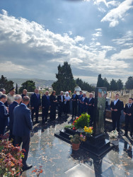 Vətən Müharibəsi Şəhidləri Ələsgərov Ələkbər İsgəndər oğlunun və Cəfərov Balaş Namiq oğlunun əziz xatirəsi yad olundu.