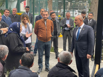 Nəsimi rayonunda  noyabr ayında səyyar qəbulların keçirilməsi  davam etdirilmişdir.