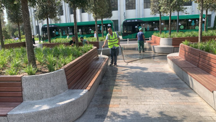 Nəsimi rayonunda növbəti iməcilik keçirilib